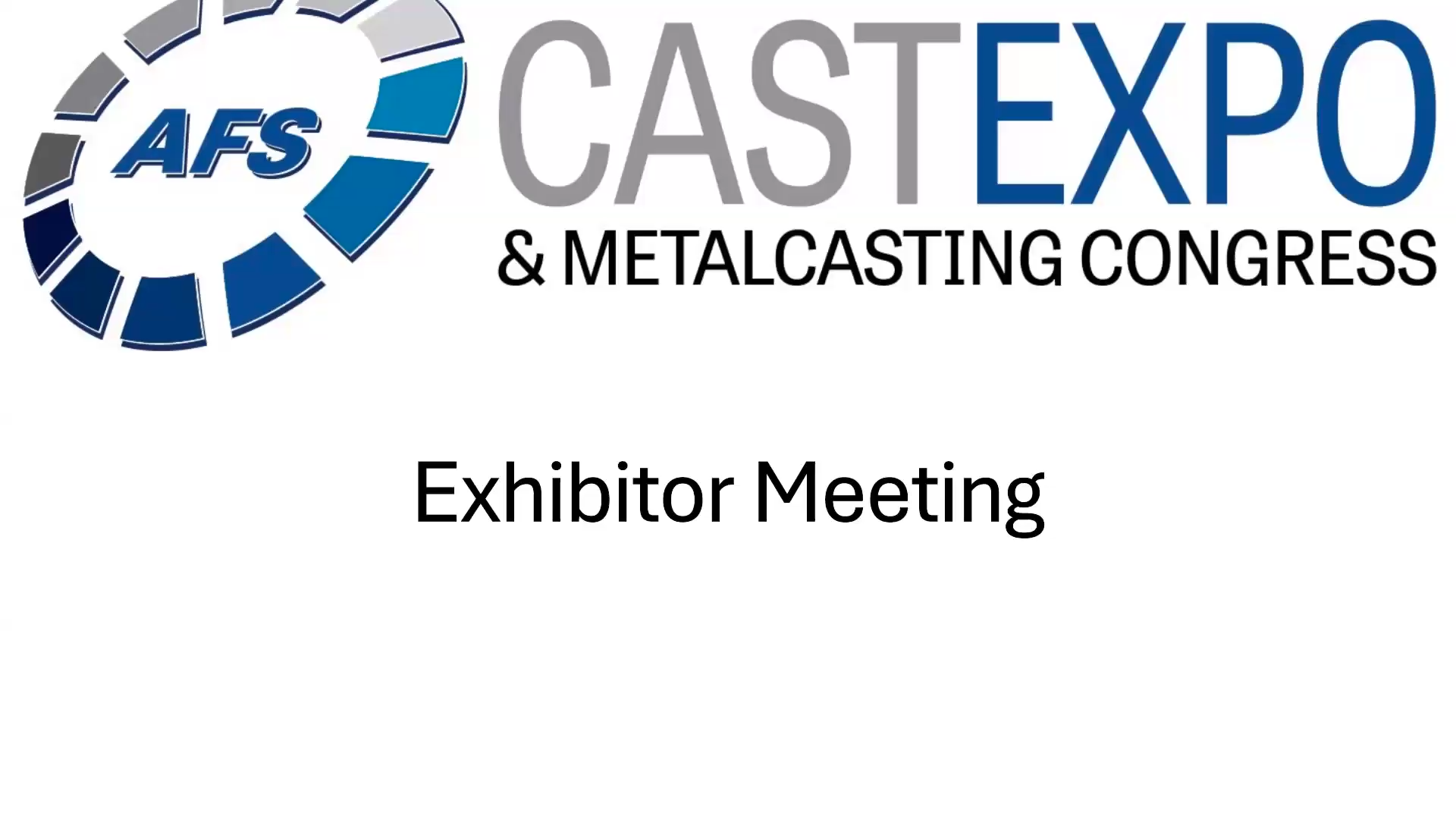 Castexpo 2025 Virtual Exhibitor Meeting Onlive